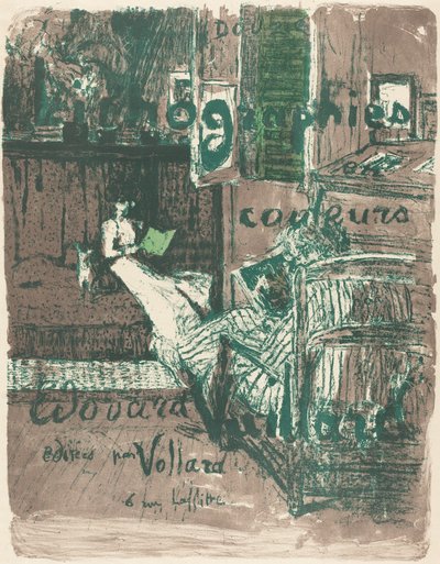 Omslag till albumet "Landscapes and Interiors" av Edouard Vuillard