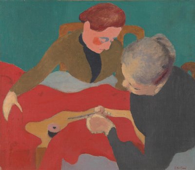 Sömmare, 1890-tal av Edouard Vuillard