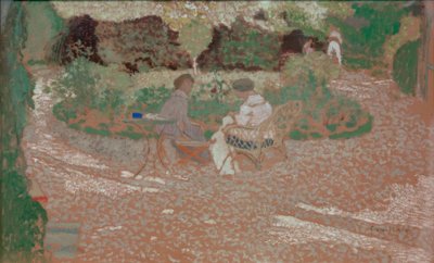 I trädgården av Edouard Vuillard