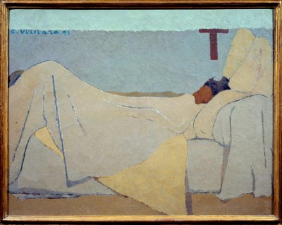 I sängen av Edouard Vuillard