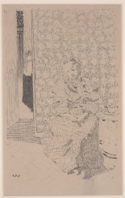 Interiör av Edouard Vuillard