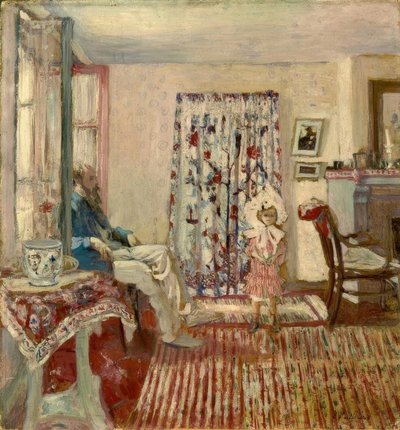 K.-X. Roussel och dotter av Edouard Vuillard