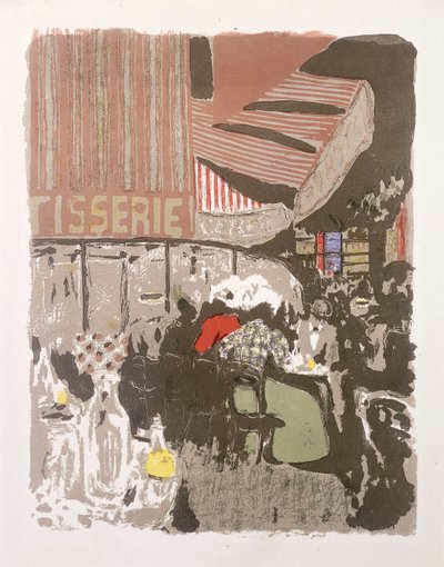 La Patisserie, från Landscapes and Interiors, 1899 av Edouard Vuillard