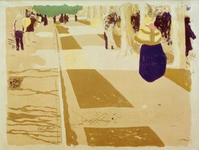 Avenyn av Edouard Vuillard