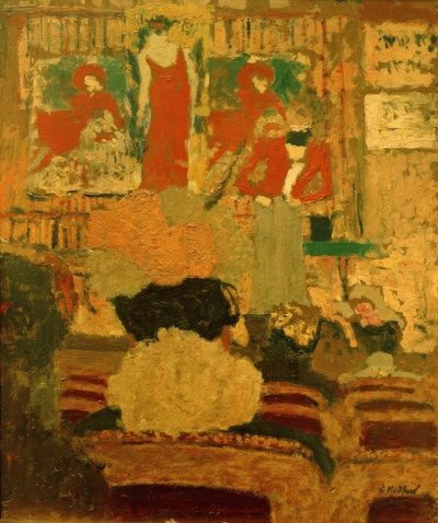 Illusionistnumret av Edouard Vuillard