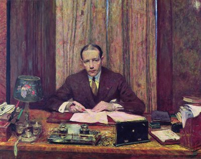 Lucien Rosengart (1881-1976) c.1925 av Edouard Vuillard