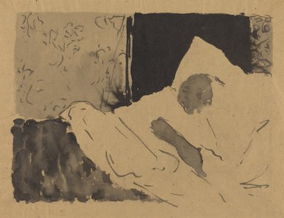 Madame V. Sova av Edouard Vuillard