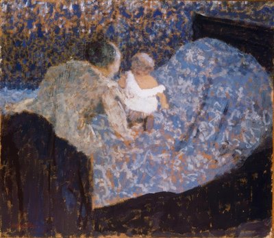 mamma och barn av Edouard Vuillard