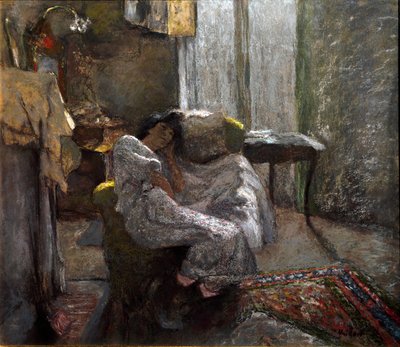Porträtt av Madame Hessel Lucie Hessel var hustru till konstnärens konsthandlare. Pastell d