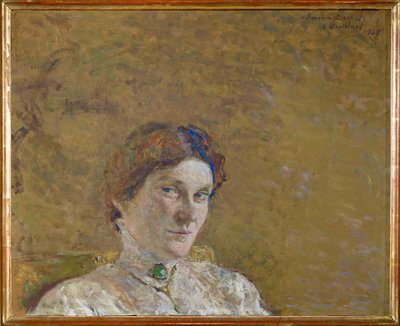 Porträtt av skådespelerskan Suzanne Desprez av Edouard Vuillard