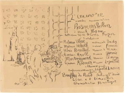 Rosmersholm av Edouard Vuillard