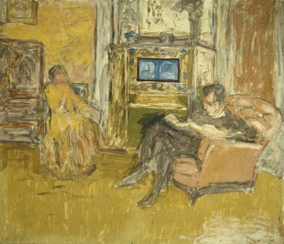 Studera för ett porträtt av Mr, c.1916 av Edouard Vuillard