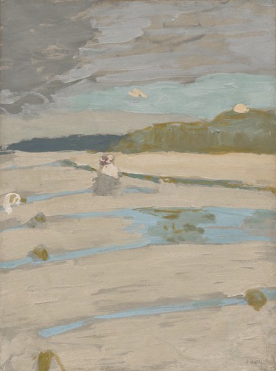 Stranden i Saint-Jacut av Edouard Vuillard