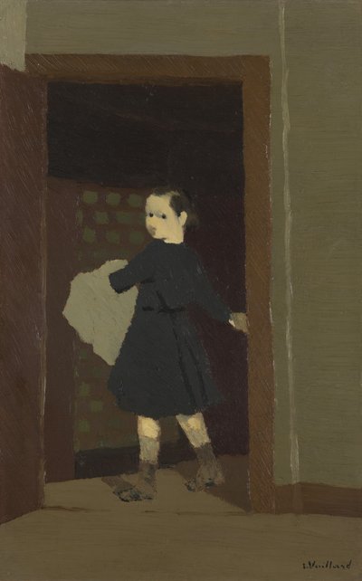 Barnet vid dörren, 1891-92 av Edouard Vuillard