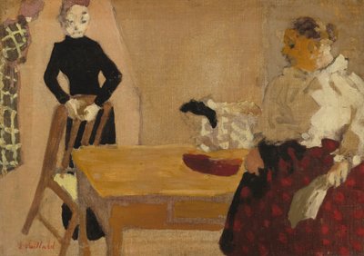 Konversationen av Edouard Vuillard