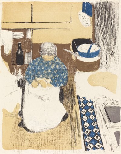 Kocken av Edouard Vuillard