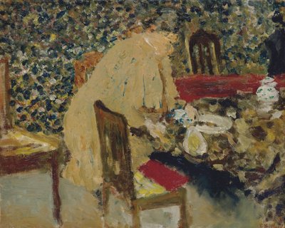 Lunchen; Lunchen, ca 1895 av Edouard Vuillard