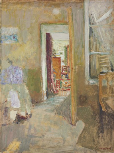 Den öppna dörren, c. 1902-1903 av Edouard Vuillard