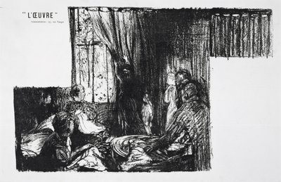 Samhällets pelare, 1896 av Edouard Vuillard