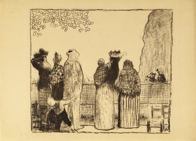 Tuilerierna, 1895 av Edouard Vuillard