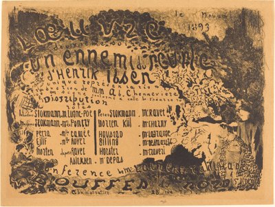 En folkfiende av Edouard Vuillard