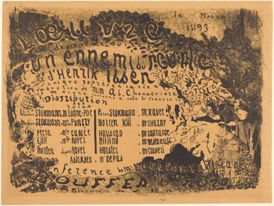 Ein Volksfeind av Edouard Vuillard