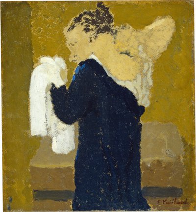 Frau bei ihrer Toilette av Edouard Vuillard