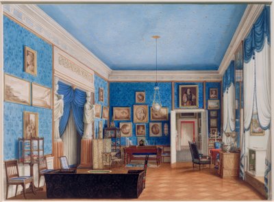 Berlin Palace, sovrum av Eduard Gärtner