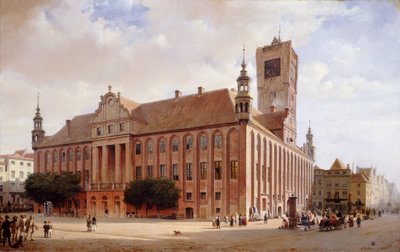Stadshuset vid Thorn av Eduard Gaertner