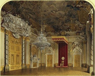 Riddarsalen i det kungliga slottet i Berlin av Eduard Gaertner