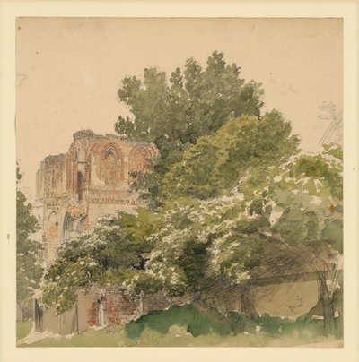 Lehninklostret av Eduard Gaertner