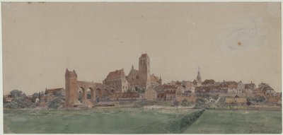 Marienwerder av Eduard Gaertner