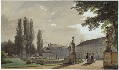 Bellevue slott av Eduard Gaertner