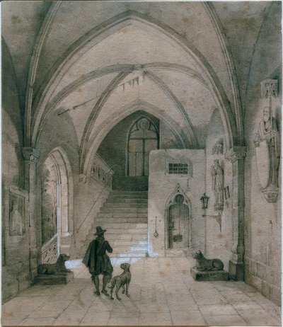 Gotisk sal av Eduard Gerhardt