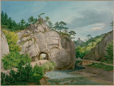 Baden nära Wien (Vienna Woods, Niederösterreich), av Eduard Gurk