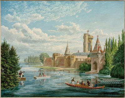 Franzensburg (byggd 1801-1836 under kejsar Franz I av Eduard Gurk