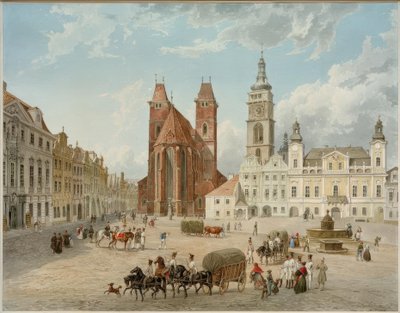 Königgrätz / Hradec Králové (nordöstra Böhmen, Tjeckien), av Eduard Gurk