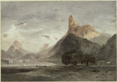 Botafogo i Rio de Janeiro av Eduard Hildebrandt