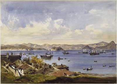 Rio de Janeiros bukt av Eduard Hildebrandt
