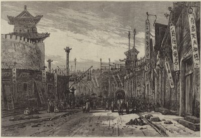 Circular Street av Eduard Hildebrandt