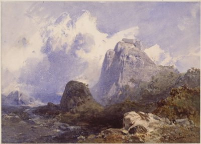La Gavea i Rio de Janeiro av Eduard Hildebrandt