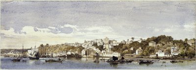 Panorama över Bahia av Eduard Hildebrandt