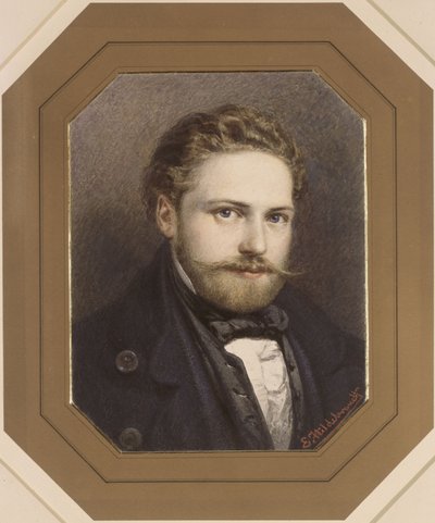 Självporträtt av Eduard Hildebrandt