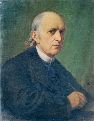självporträtt av Eduard Jakob von Steinle
