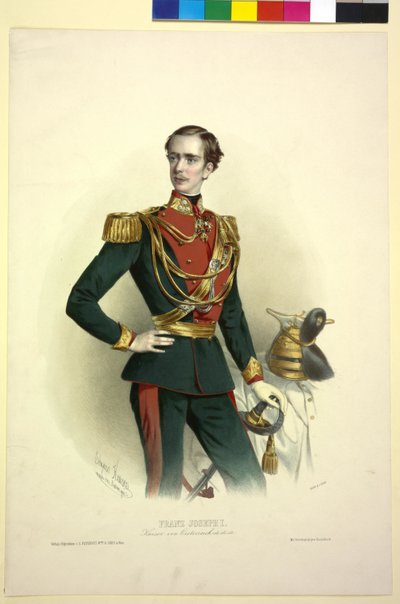 Kejsare av Österrike Franz Joseph I av Eduard Kaiser