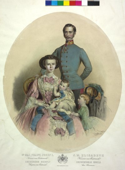 Kejsare av Österrike Franz Joseph I av Eduard Kaiser
