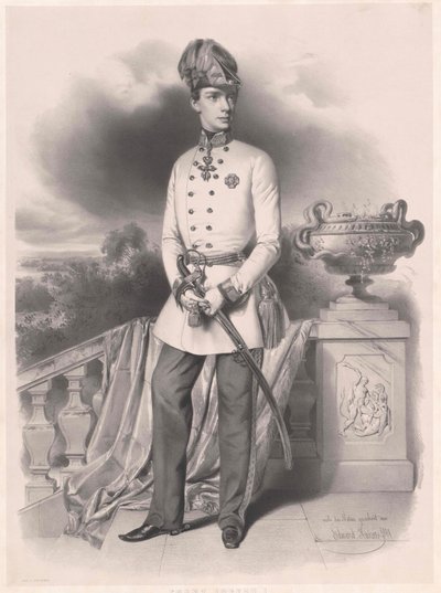Kejsare av Österrike Franz Joseph I av Eduard Kaiser