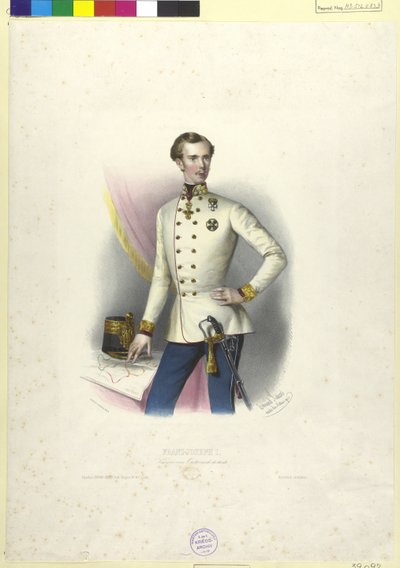 Kejsare av Österrike Franz Joseph I av Eduard Kaiser