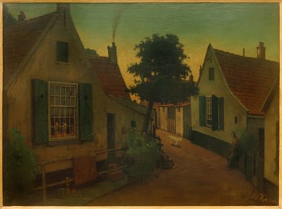 Gata i Domburg av Eduard Karsen