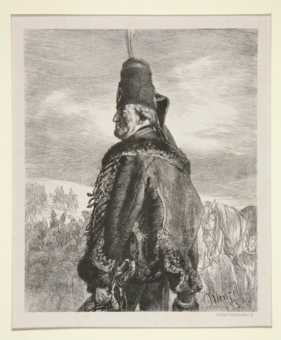 Porträtt av Belling av Eduard Kretzschmar